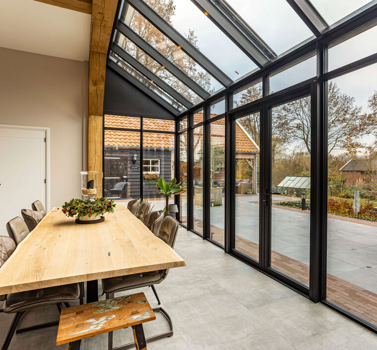 Aluminium serres voor uw uitbouw