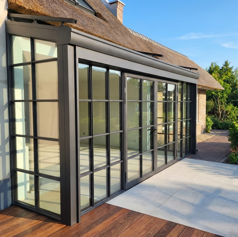 Voorbeeldprijs steellook serre (indicatie)