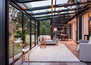 steellook serre van aluminium